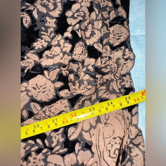 Dream keeper collection womens OS burnout velvet floral kimono drk Fairy witchy - Picture 8 of 9